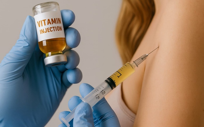 Vitamins boosting injection